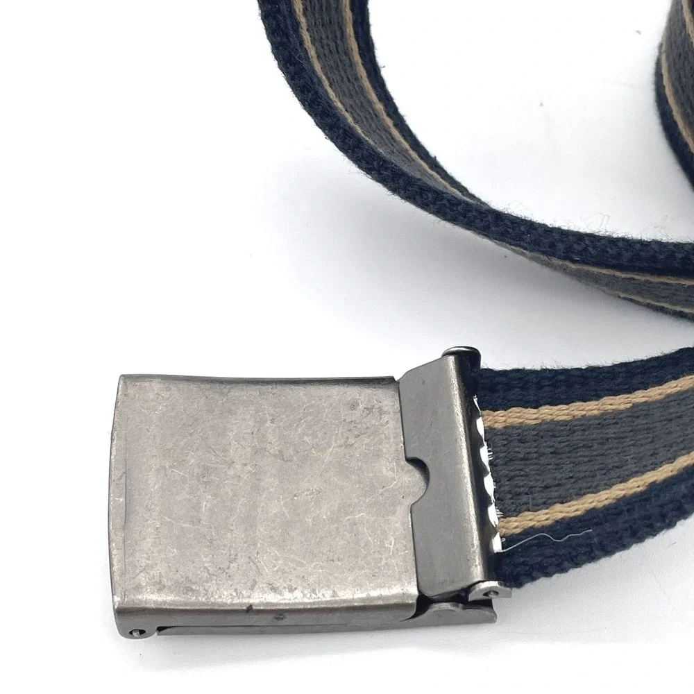 North Face Navy Blue Canvas Rope Belt Unisex One Size